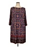 Wisp Paisley Brown Casual Dress Size 18 - photo 1