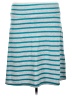Faded Glory Stripes Teal Casual Skirt Size L - photo 2