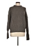 No Name 100% Cashmere Gray Cashmere Pullover Sweater Size L - photo 1