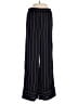 H&M 100% Polyester Stripes Black Casual Pants Size XS - photo 1