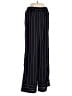 H&M 100% Polyester Stripes Black Casual Pants Size XS - photo 2