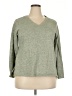 Bobbie Brooks Gray Pullover Sweater Size 2X - photo 1