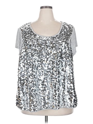 Jennifer Lopez Short Sleeve Top (view 1)