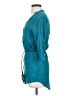 Iz Byer Teal 3/4 Sleeve Blouse Size S - photo 5