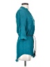 Iz Byer Teal 3/4 Sleeve Blouse Size S - photo 4