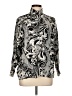The Limited Paisley Silver Long Sleeve Blouse Size L - photo 1
