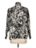 The Limited Paisley Silver Long Sleeve Blouse Size L - photo 2