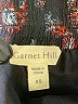 Garnet Hill 100% Silk Paisley Black Silk Skirt Size XS - photo 4
