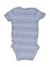 Carter's Stripes Blue Short Sleeve Onesie 0-3 MO / 3 MO - photo 2