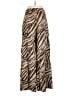 Ottod'Ame Animal Print Brown Casual Pants Size 6 - photo 2