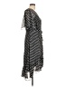 Calvin Klein 100% Polyester Polka Dots Black Cocktail Dress Size 10 - photo 4