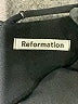 Reformation Solid Black Jumpsuit Size 2 - photo 4