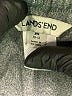 Lands' End 100% Polyester Chevron-herringbone Gray Casual Pants Size 10 - 12 - photo 7