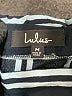 Lulus 100% Viscose Stripes Blue Casual Pants Size M - photo 7