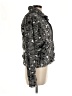 Socialite 100% Polyester Animal Print Gray Jacket Size M - photo 4