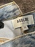 AGOLDE 100% Cotton Blue Jeans Size 23 waist - photo 4