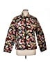 Requirements 100% Polyester Floral Black Jacket Size XL - photo 1