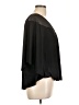 Soda Blu Black 3/4 Sleeve Blouse Size L - photo 4