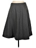 Banana Republic Solid Gray Wool Skirt Size 6 - photo 2