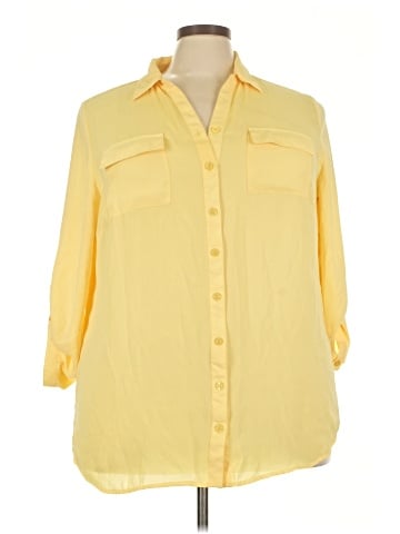 Cj Banks 3/4 Sleeve Blouse (view 1)