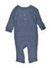 Little Me Solid Blue Long Sleeve Onesie 0-3 MO / 3 MO - photo 1