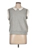 Freeway Gray Sleeveless Top Size L - photo 1