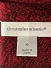 Christopher & Banks 100% Cotton Burgundy Pullover Sweater Size XL - photo 7