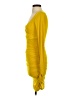 Cinq à Sept Solid Yellow Cocktail Dress Size 4 - photo 5