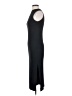 Aqua Solid Black Cocktail Dress Size XS - photo 5