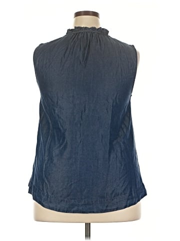 Anne Klein Sleeveless Blouse (view 2)