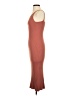 Unbranded Solid Brown Casual Dress Size S (estimated) - photo 5