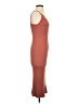 Unbranded Solid Brown Casual Dress Size S (estimated) - photo 4