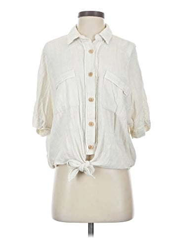 Wit & Wisdom 3/4 Sleeve Button-Down Shirt (view 1)