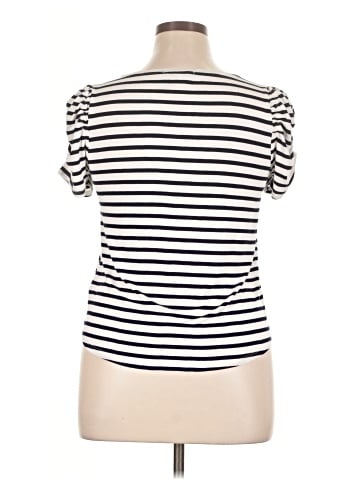 Green Envelope Short Sleeve Top (view 2)