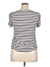 Green Envelope Ivory Short Sleeve Top Size XL - photo 2