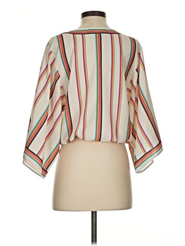 Flying Tomato 3/4 Sleeve Blouse (view 2)