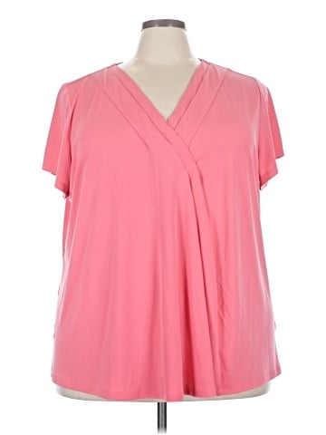 Lane Bryant Short Sleeve Blouse (view 1)