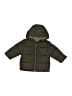 Old Navy 100% Polyester Green Zip Up Hoodie Size 6-12 mo - photo 1