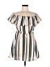 LUCCA Stripes Ivory Casual Dress Size M - photo 1