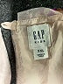 Gap 100% Polyester Metallic Silver Pink Dress Size 14 - 15 - photo 3