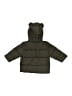 Old Navy 100% Polyester Green Zip Up Hoodie Size 6-12 mo - photo 2