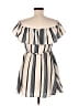 LUCCA Stripes Ivory Casual Dress Size M - photo 2