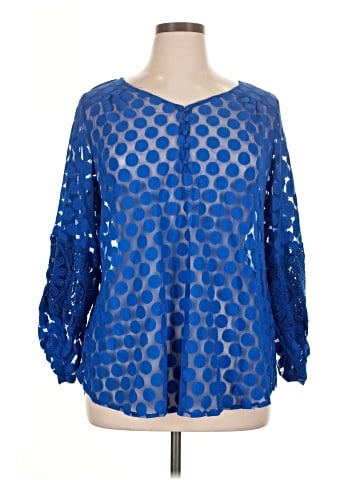 Alfani 3/4 Sleeve Blouse (view 1)