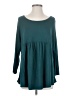Assorted Brands Teal 3/4 Sleeve T-Shirt Size S - photo 1