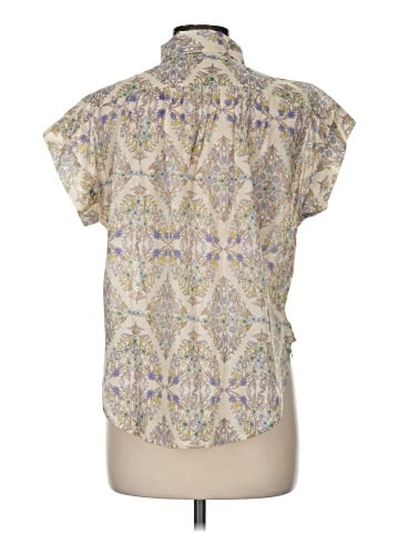 Olivaceous Short Sleeve Blouse (view 2)