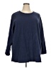 Woman Within Blue Sweatshirt Size 26 (2X) - photo 1