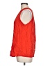 Maeve 100% Rayon Orange Sleeveless Button-Down Shirt Size 12 - photo 5