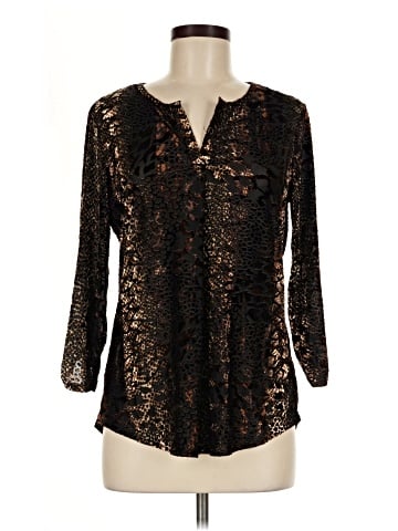 Roz & Ali 3/4 Sleeve Blouse (view 1)