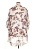 Emory Park 100% Polyester Ivory Kimono Size XL - photo 2