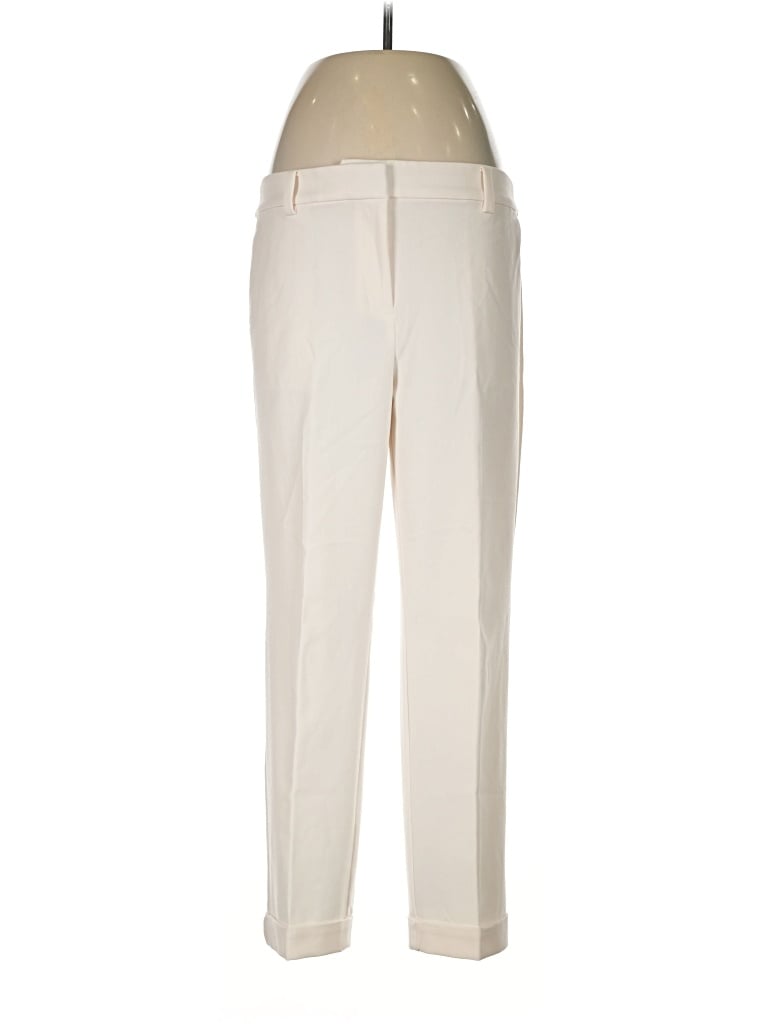Pre-owned Ann Taylor Loft Dress Pants In Ivory